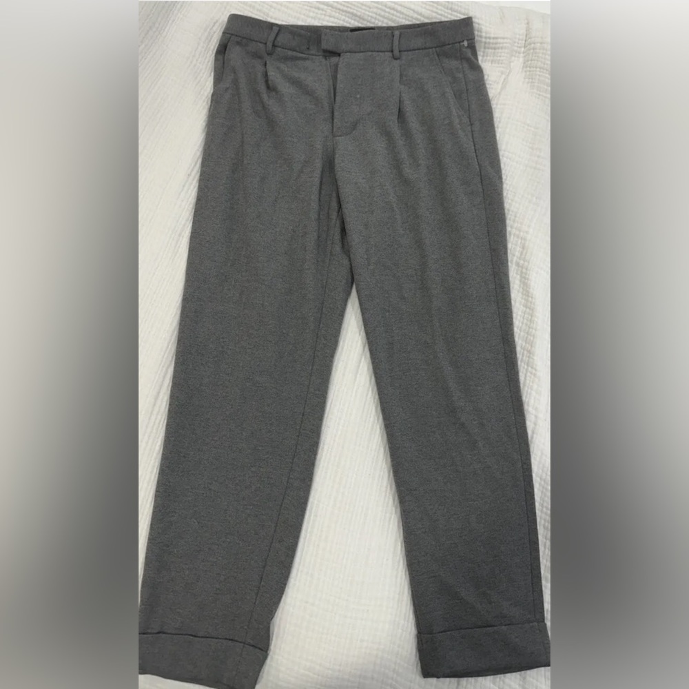 Men's Club Monaco Grey Strech Trosuers